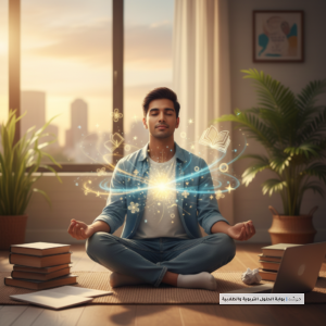 صورة توضيحية لـ دليل التوازن النفسي: رحلة التعافي من الاحتراق الدراسي واستعادة الشغف