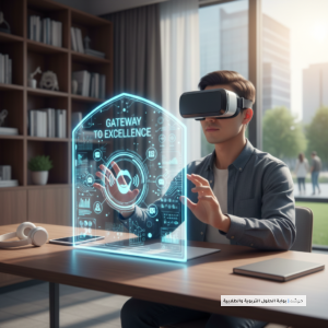 صورة توضيحية لـ بوابة التفوق: كسر حاجز الصمت بالتقنية