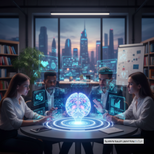 صورة توضيحية لـ بوابة التفوق: هندسة الذكاء العاطفي ومهارات المستقبل