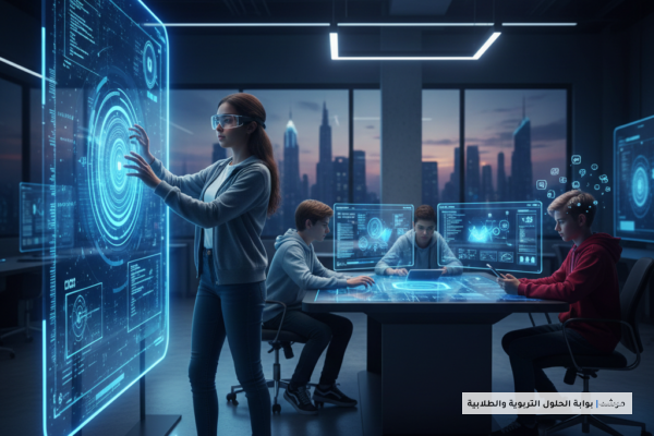 صورة توضيحية لـ بوابة التفوق: استراتيجيات التعليم الذكي للمراهقين: تحويل التحدي السلوكي إلى ريادة رقمية
