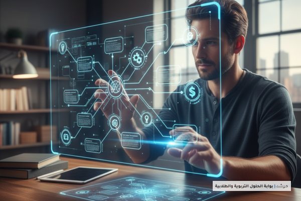 صورة توضيحية لـ دليل التوجيه السلوكي: الخرائط الذهنية الرقمية وتنمية المهارات المعرفية