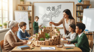 صورة توضيحية لـ دليل التوجيه السلوكي: فلسفة "كايزن" للتحسين المستمر في التربية وتعديل السلوك