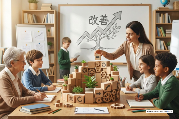 صورة توضيحية لـ دليل التوجيه السلوكي: فلسفة "كايزن" للتحسين المستمر في التربية وتعديل السلوك