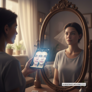 صورة توضيحية لـ دليل التوازن النفسي: التصالح مع المرآة في زمن "الفلاتر" الرقمية