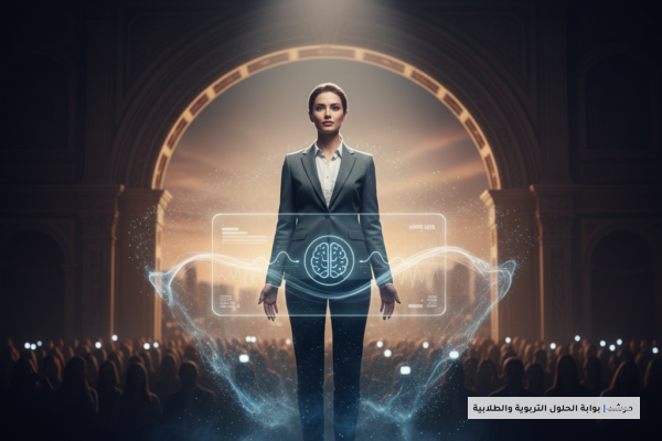 صورة توضيحية لـ دليل التوازن النفسي: فن الحضور وتجاوز رهبة التحدث أمام الجمهور