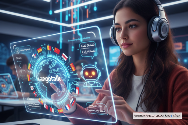 صورة توضيحية لـ مراجعة تقنية تعليمية: تطبيق Langotalk لتعلم اللغات بالذكاء الاصطناعي