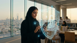 صورة توضيحية لـ مراجعة منظومة حماية بيانات المتعلمين في التعليم الإلكتروني (المملكة العربية السعودية)