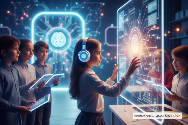 صورة توضيحية لـ بوابة التفوق: استراتيجيات التعليم الذكي لكسر حاجز "الصمت الانتقائي"