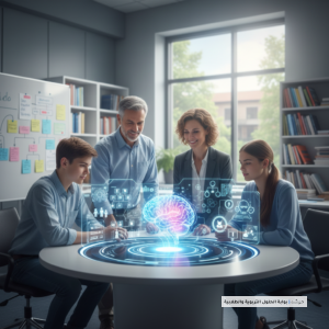 صورة توضيحية لـ بوابة التفوق: الابتكار في علم النفس التربوي والديناميكيات الأسرية