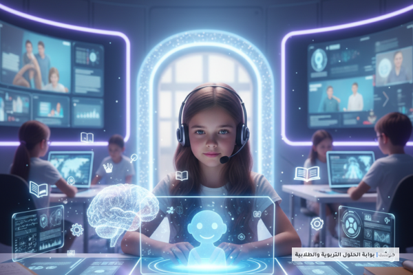 صورة توضيحية لـ بوابة التفوق: التمكين الرقمي والابتكار الأكاديمي لعلاج الصمت الانتقائي