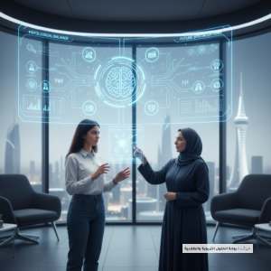 صورة توضيحية لـ دليل التوجيه السلوكي: الموازنة النفسية واختيار تخصصات المستقبل (رؤية 2030)