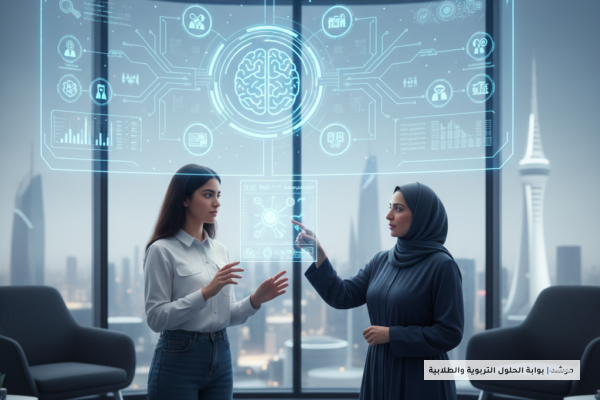 صورة توضيحية لـ دليل التوجيه السلوكي: الموازنة النفسية واختيار تخصصات المستقبل (رؤية 2030)