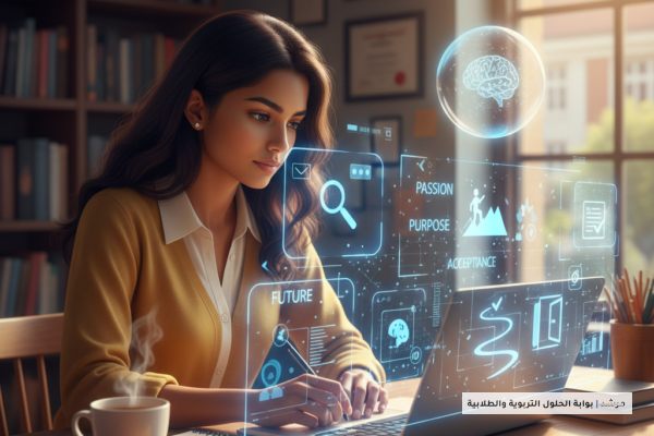 صورة توضيحية لـ دليل التوجيه السلوكي والأكاديمي: سيكولوجية رسالة الدافع (Motivation Letter) – رحلة اكتشاف الذات والقبول