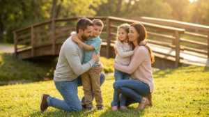 صورة توضيحية لـ دليل التوازن النفسي: احتواء الأبناء بعد الانفصال وبناء جسور الأمان