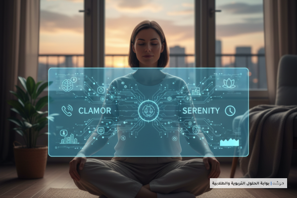 صورة توضيحية لـ دليل التوازن النفسي: صيام الدوبامين.. رحلة من الصخب إلى السكينة