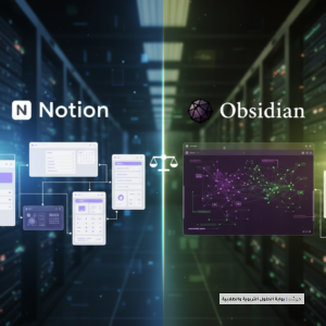 صورة توضيحية لـ مراجعة تقنية تعليمية: Notion مقابل Obsidian