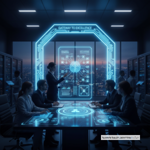 صورة توضيحية لـ بوابة التفوق: هندسة السلوك والذكاء العاطفي في عصر الذكاء الاصطناعي