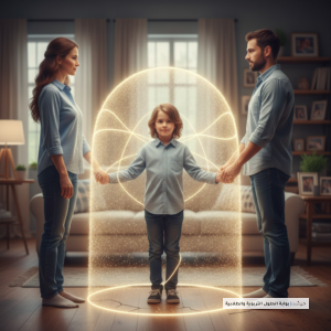 صورة توضيحية لـ دليل التوازن النفسي: حماية الأبناء وبناء مرونتهم أثناء الانفصال
